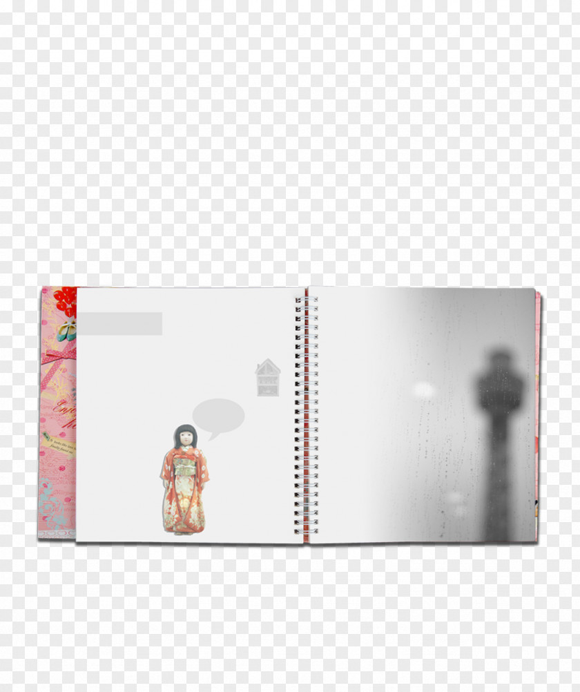 Notebook Paper Geisha PNG