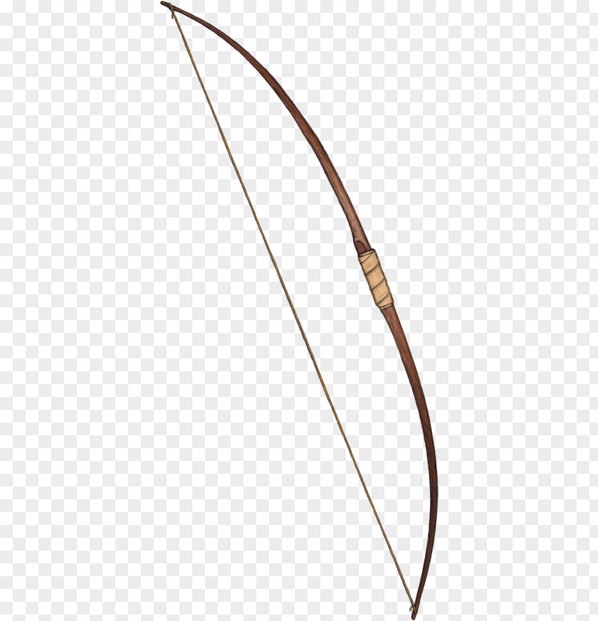Weapon Ranged Bow And Arrow Line Clothing Accessories PNG
