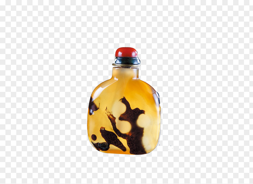 Yellow Snuff Bottle Tobacco PNG