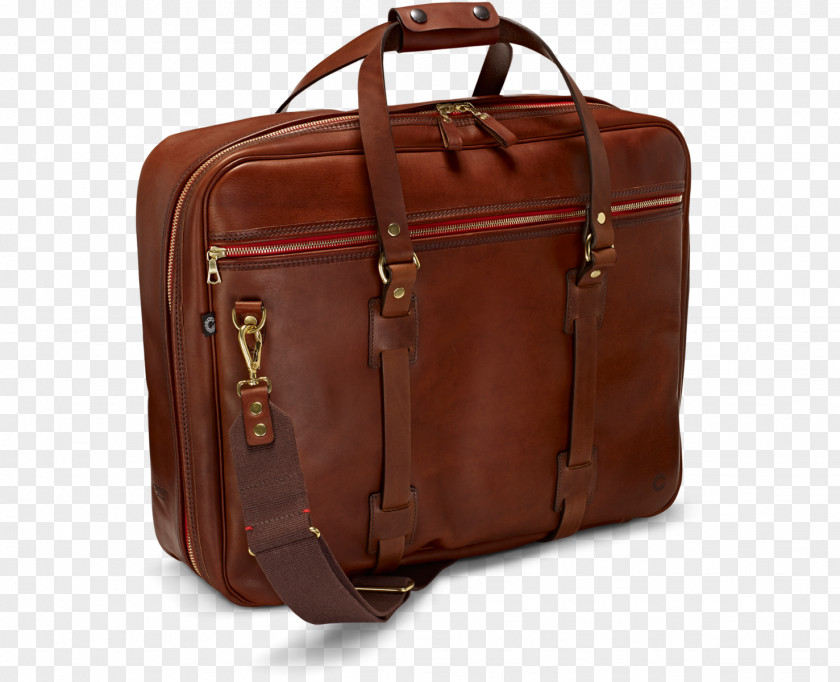 Bag Briefcase Leather Flight Baggage PNG
