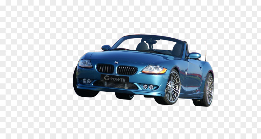 Blue Bmw BMW Z4 M Roadster Car PNG