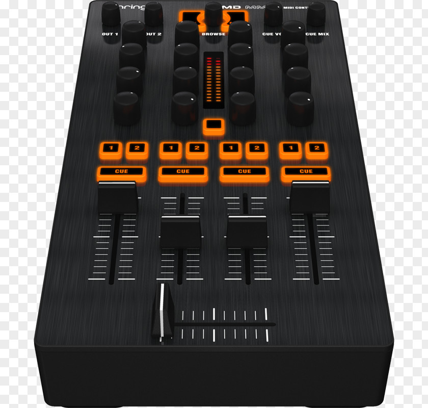 Dj Controller MIDI Controllers DJ Mixer Behringer CMD MM-1 Disc Jockey PNG