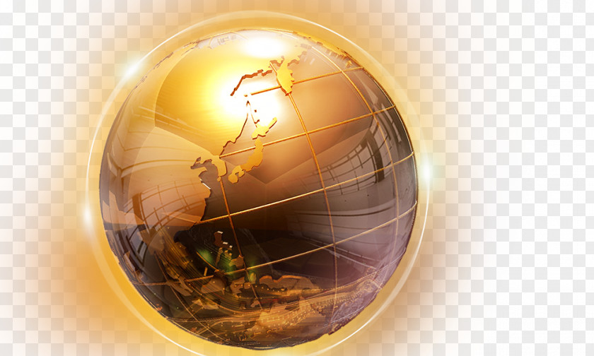 Golden Earth Download PNG