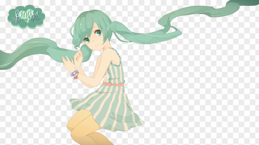 Hatsune Miku Vocaloid 3 4 PNG