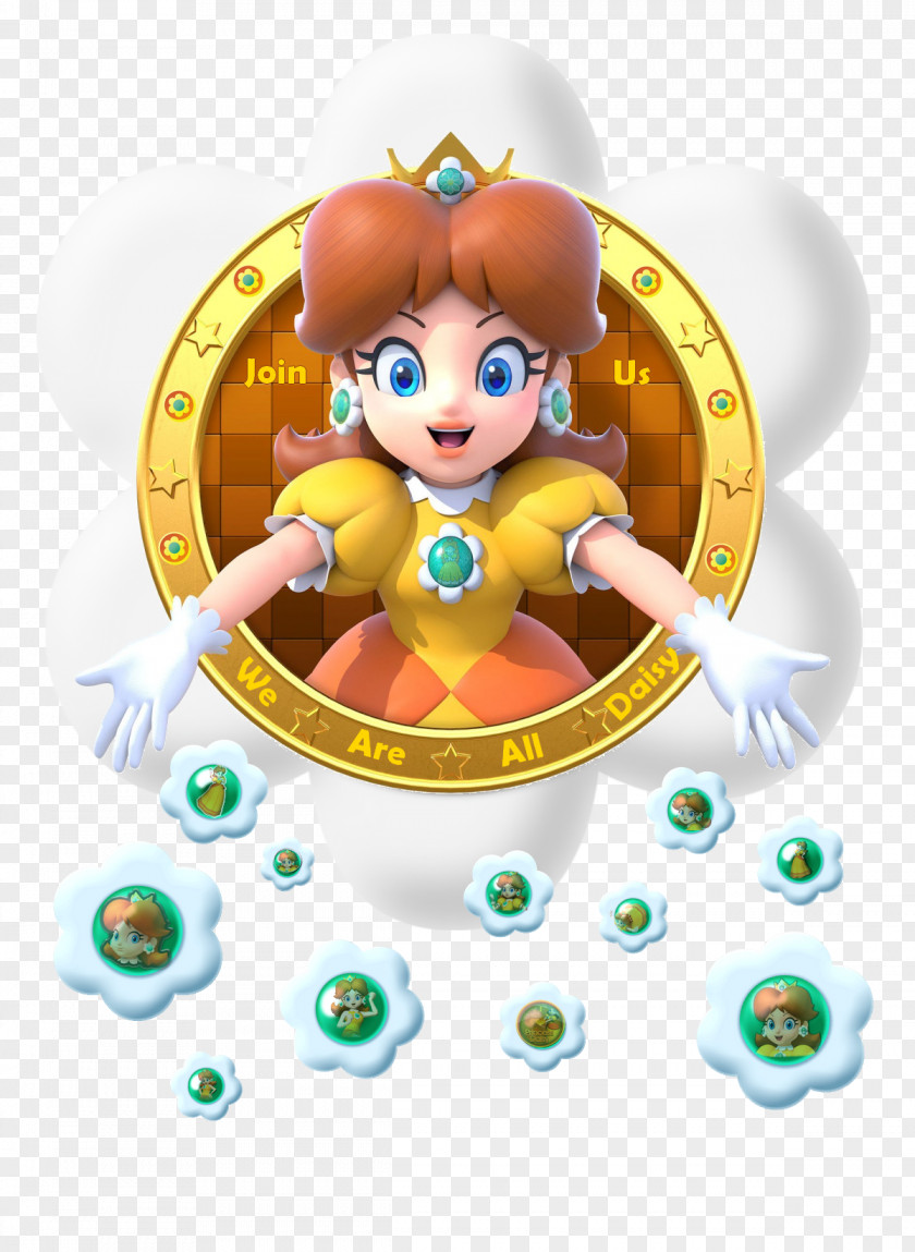 Mario Princess Daisy Bros. Peach Super Land PNG