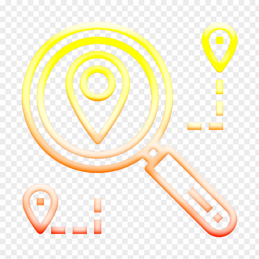 Navigation And Maps Icon Search Location PNG