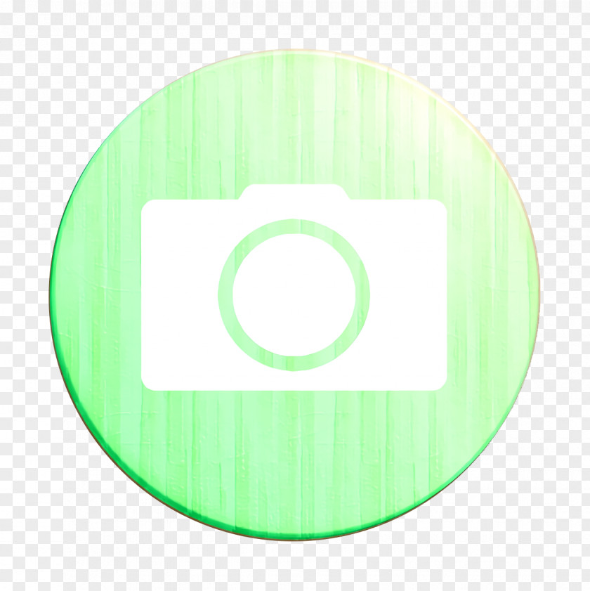Symbol Rectangle Camera Icon Circle Green PNG