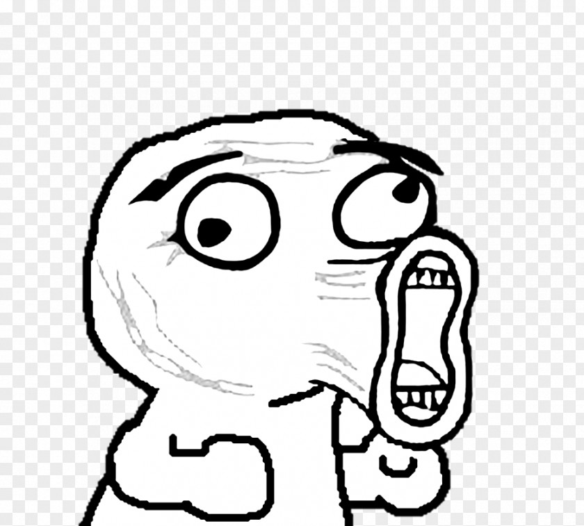 Internet Meme Ifunny Face Rage Comic PNG meme comic, LOL Transparent , white figure illustration clipart PNG