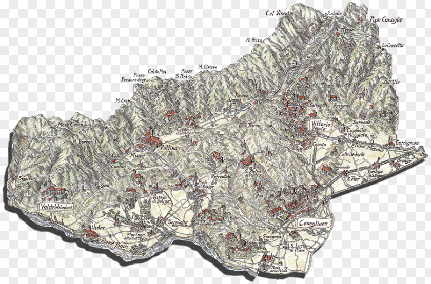 Map Piave Art Rotisserie Computer Program PNG