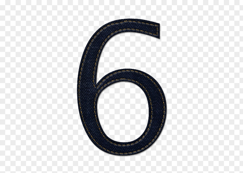 Number 6 Circle Gender Symbol Pattern PNG
