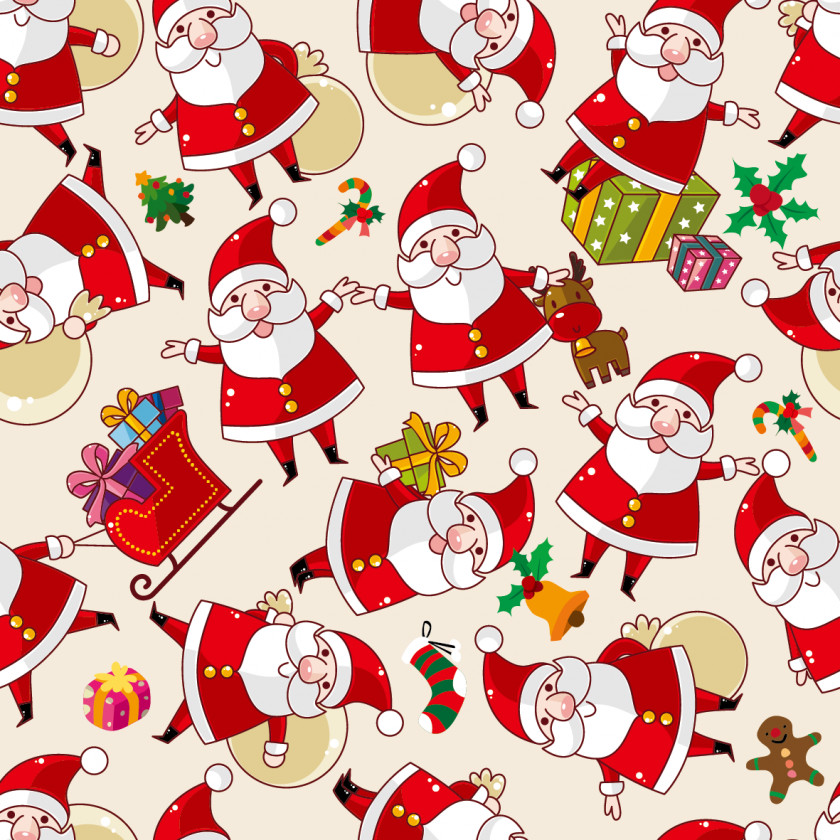 Santa Printing PNG