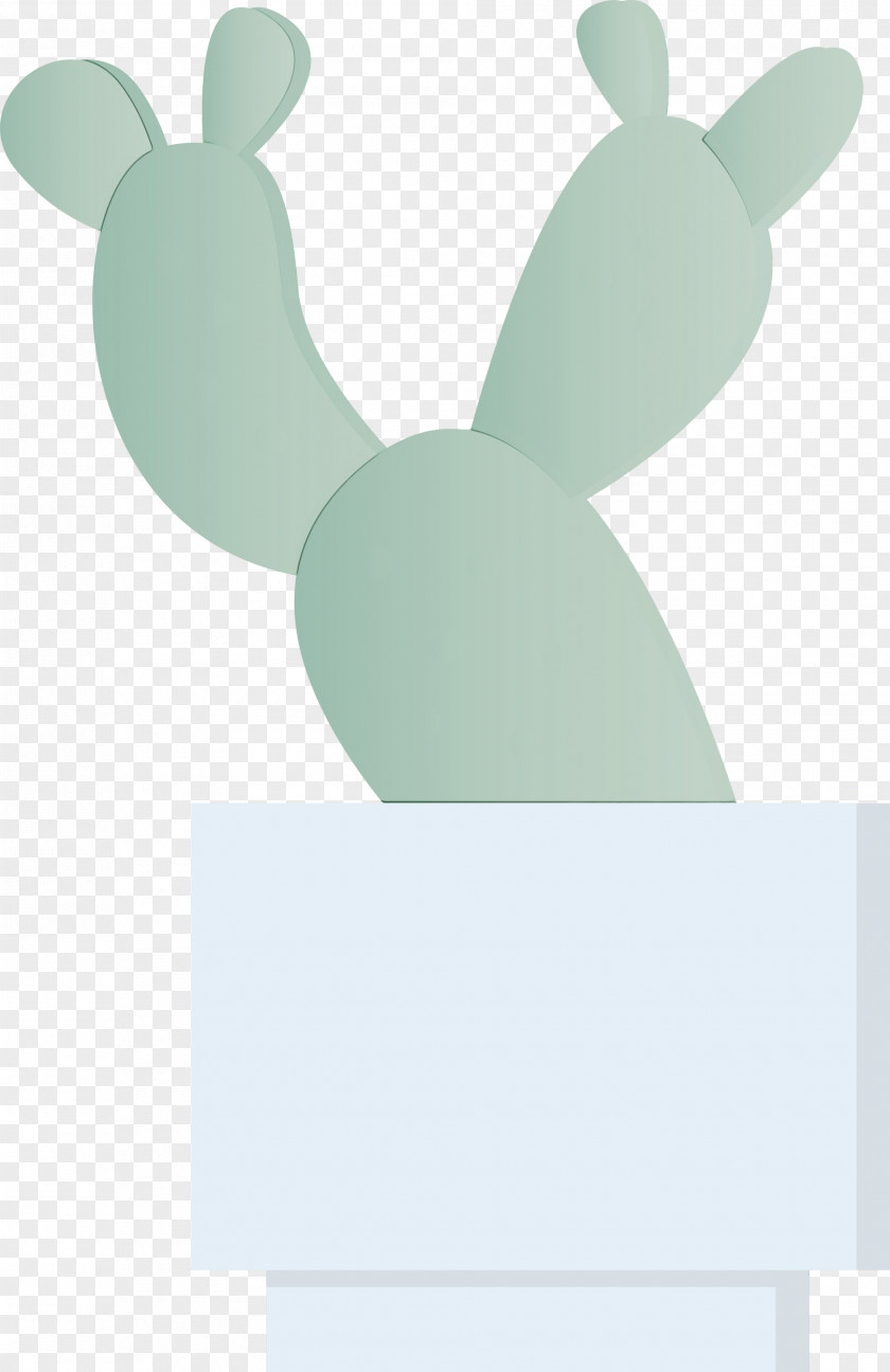 Turquoise Rabbits And Hares Pattern Rabbit PNG