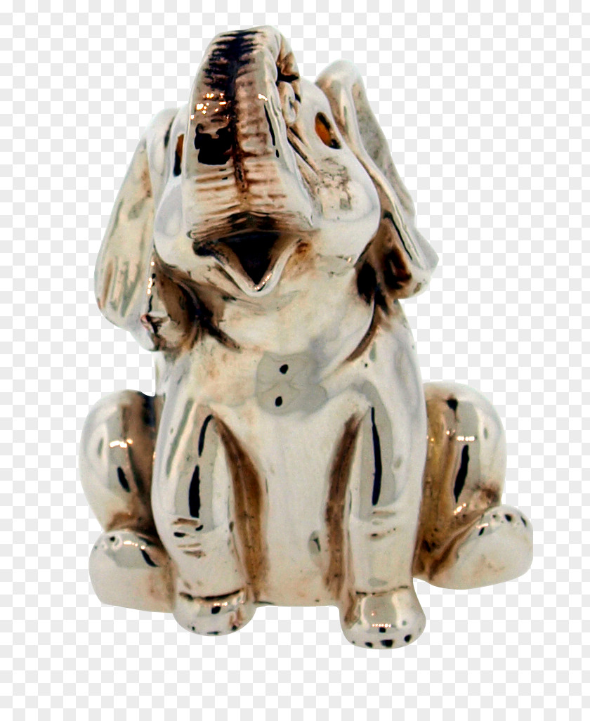 Baby Elephant Sitting Statue Indian Dog Figurine Mammal Canidae PNG