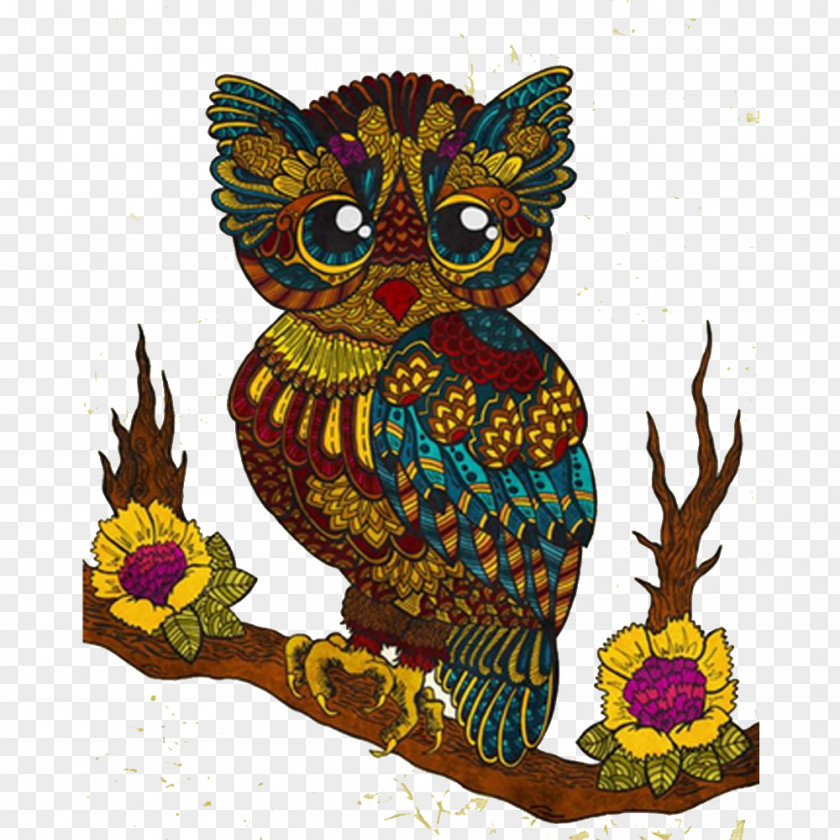 Fairy Owl Illustration Art Download PNG