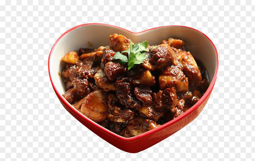 Heart Shaped Bowl Of Stew Sirloin Brisket Cattle Recipe Meat Beef PNG