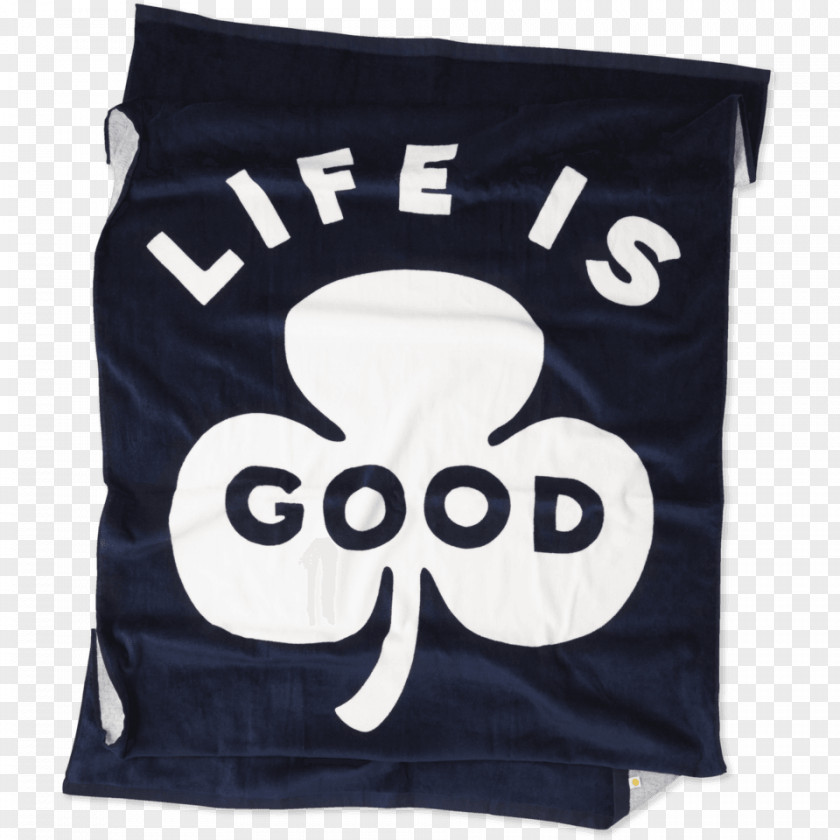 Beach Towel T-shirt Life Is Good Company Jake By The Lake-Life Shoppe Sticker Jeep PNG