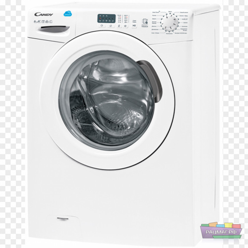 Candy Washing Machines CS41072D3 CS4 1051D1/2-07 Machine Smart Touch 10kg Class A 1400 Turns PNG