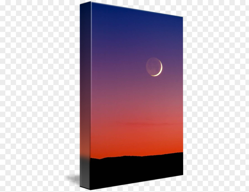 Crescent Moon Sunset Desktop Wallpaper Energy Computer Sky Plc PNG