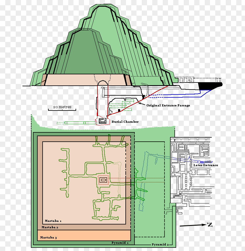 Egypt Pyramid Of Djoser Ancient Step Map PNG