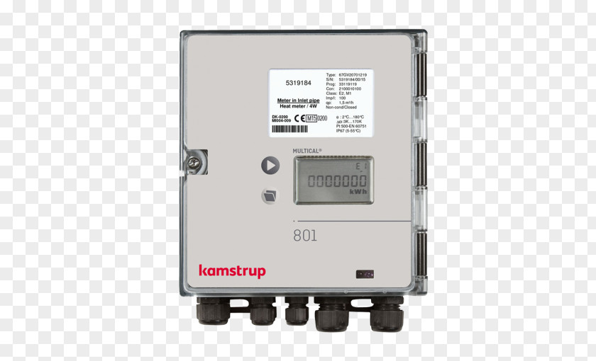 Energy Heat Meter Thermal Kamstrup PNG