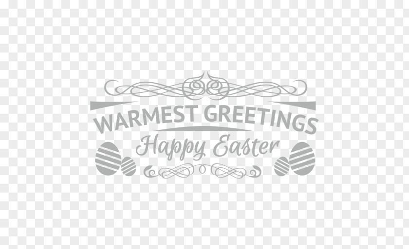 Greeting Logo Brand Easter Emblem Font PNG