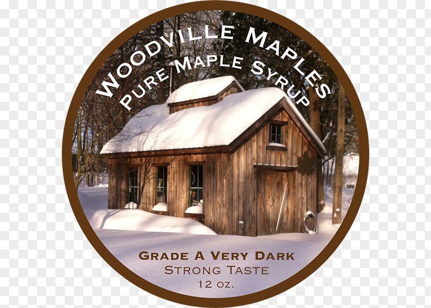 Label Barrel Maple Syrup Sugar Shack PNG