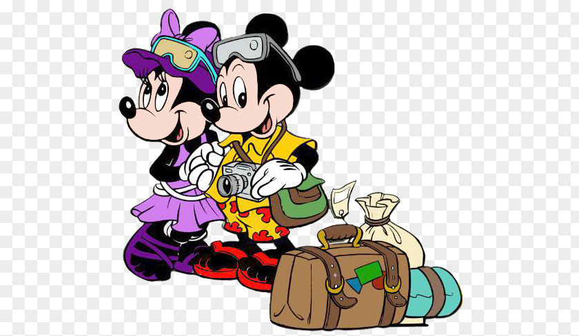 Mickey And Minnie Road Trip Mouse Clip Art Travel Image PNG