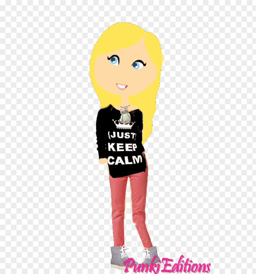 T-shirt Doll Animated Cartoon Font PNG