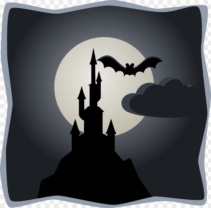 Vampire Castle Night Drawing Ghost Clip Art PNG