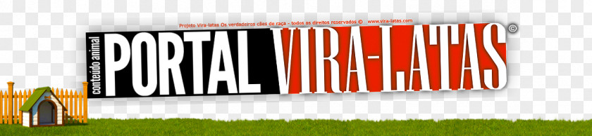 Vira Lata Brand Logo Banner PNG