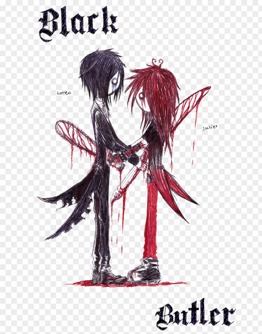 Yana Toboso Romeo And Juliet Sebastian Michaelis Ciel Phantomhive PNG