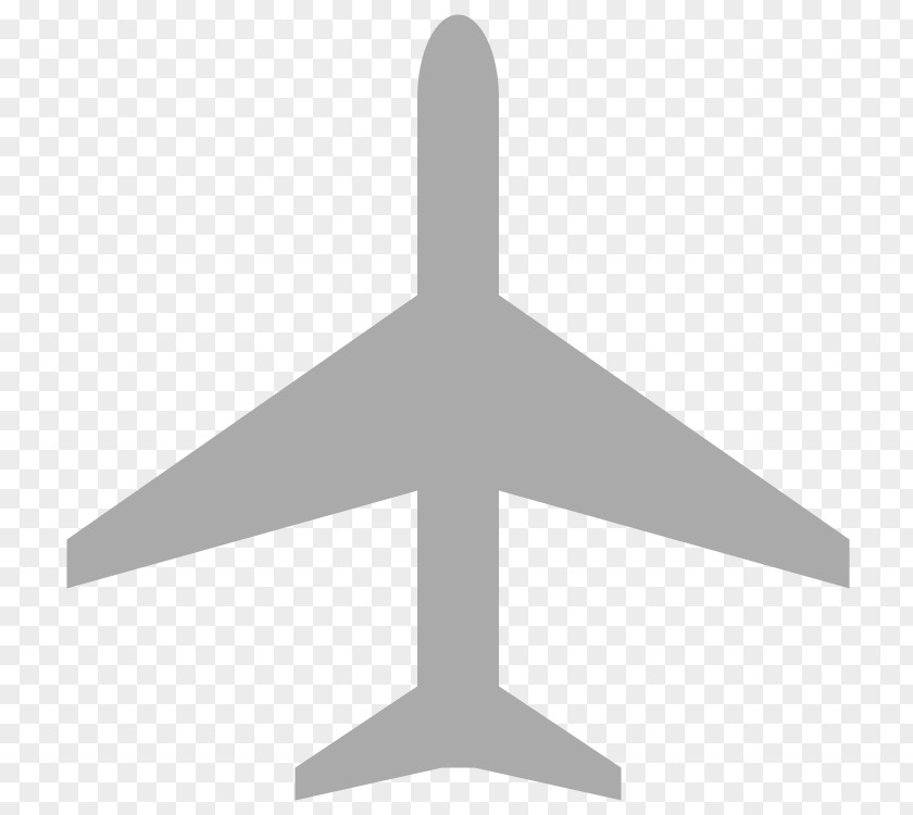 Airplane Triangle Line Product Design PNG