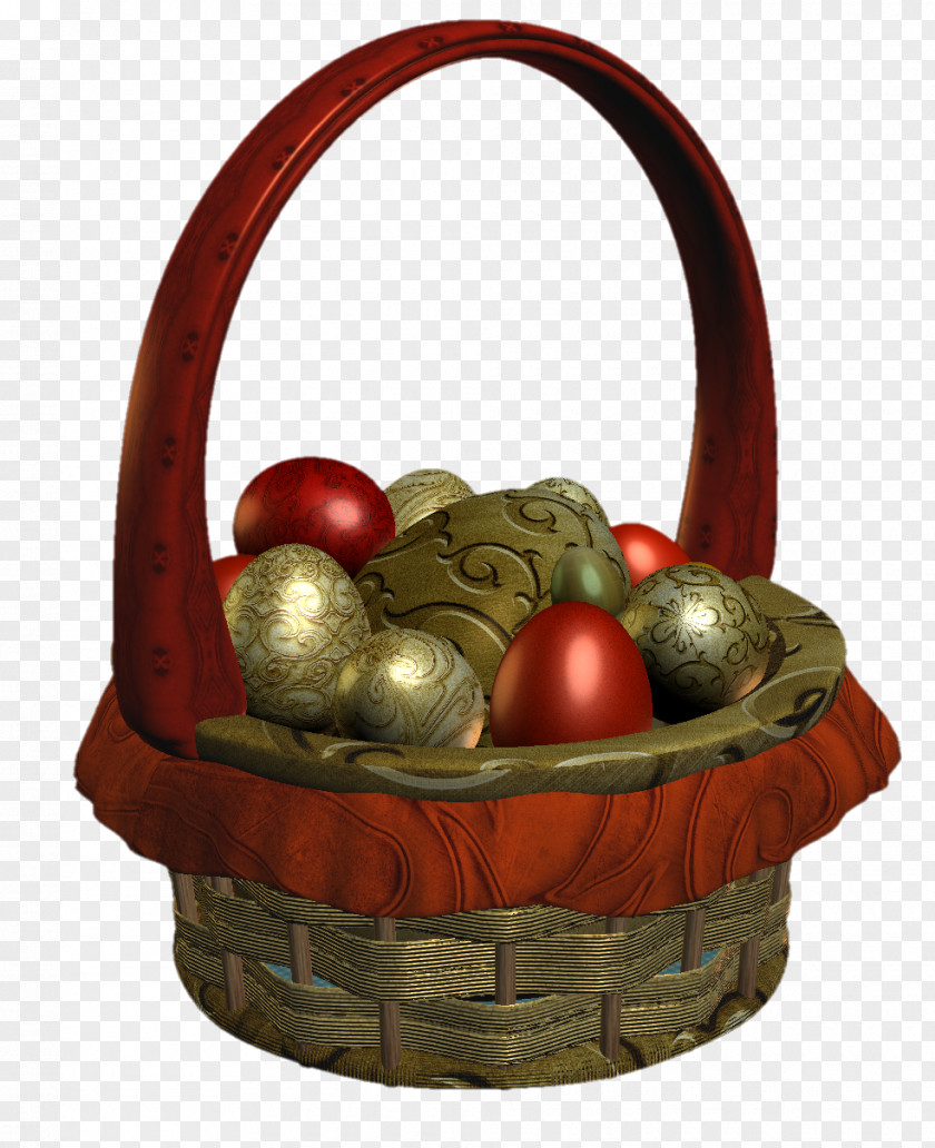 Easter Eggs Basket Egg Clip Art PNG