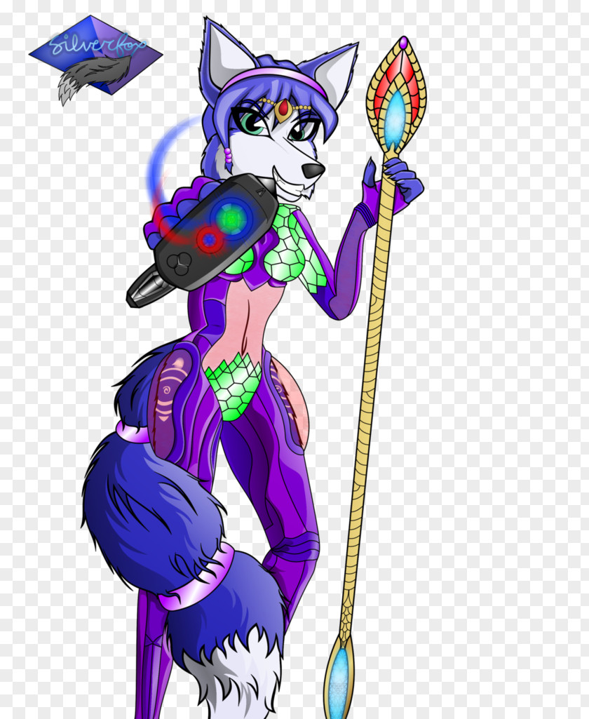 Krystal Fox Horse Costume Design Cartoon Legendary Creature PNG