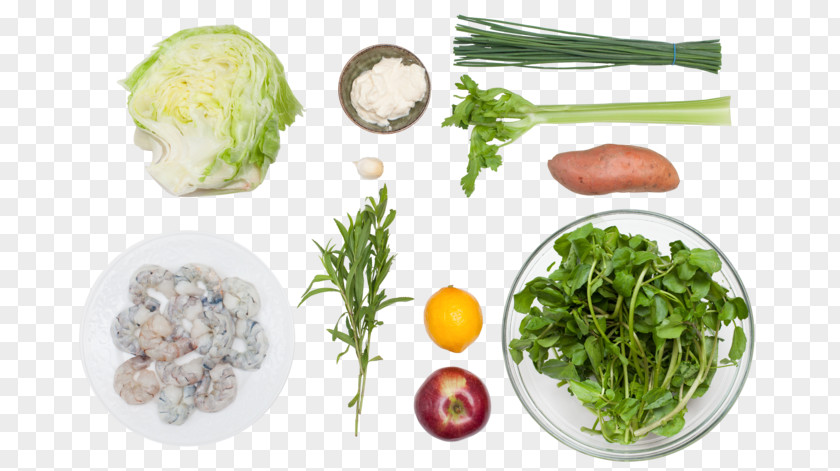 Shrimp Salad Leaf Vegetable Waldorf Recipe Vegetarian Cuisine PNG