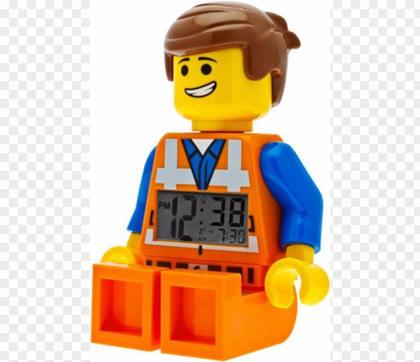 The Lego Movie Emmet Minifigure Amazon.com Clock PNG