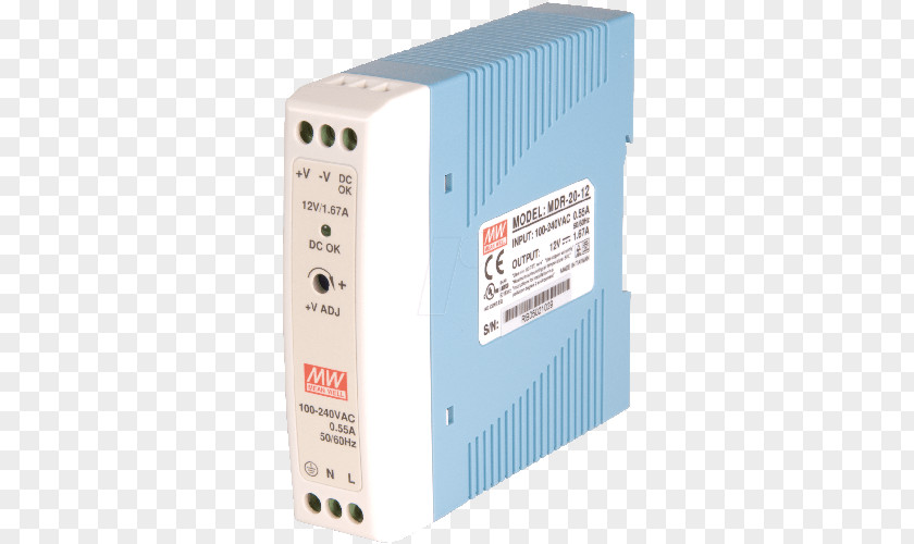 Battery Charger Power Converters DIN Rail Volt Switched-mode Supply PNG