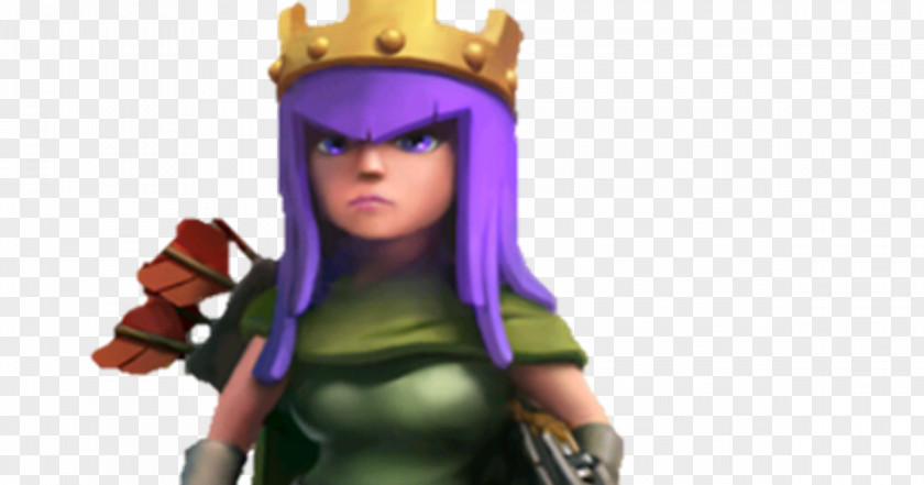 Clash Of Clans ARCHER QUEEN King Archer Royale Video Game PNG