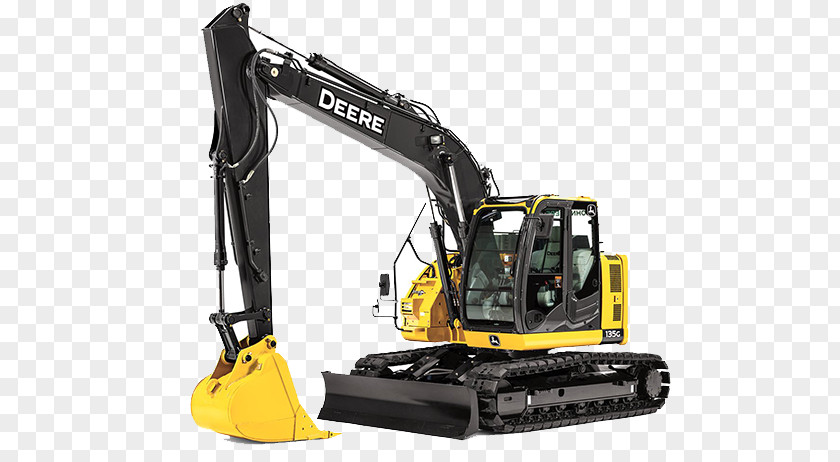 Excavator John Deere Compact Heavy Machinery Bulldozer PNG