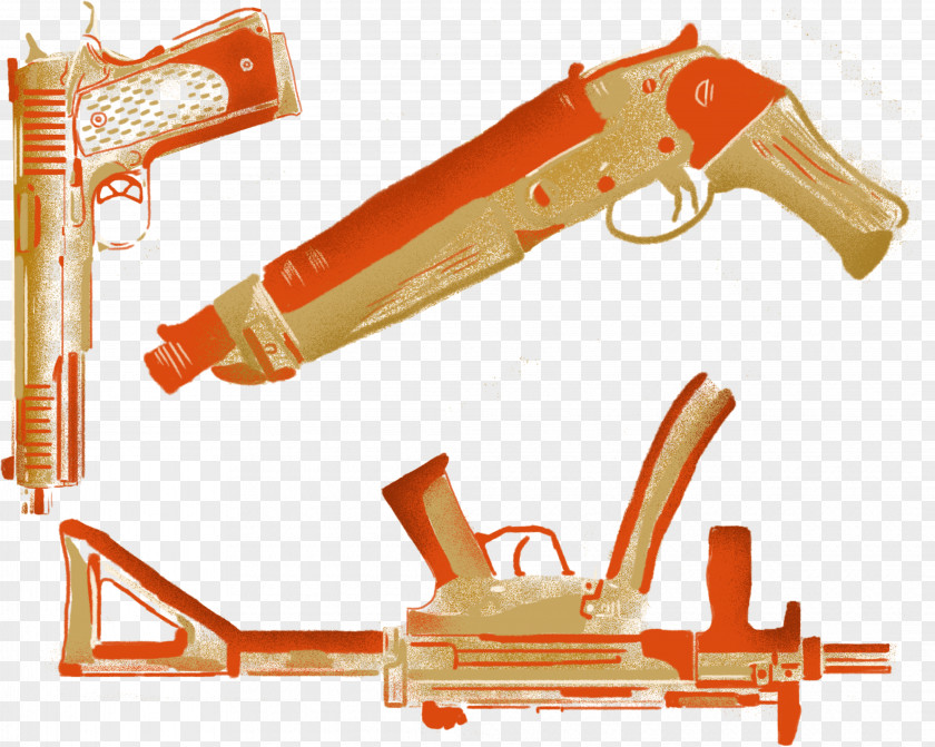 Line Ranged Weapon Gun Firearm PNG