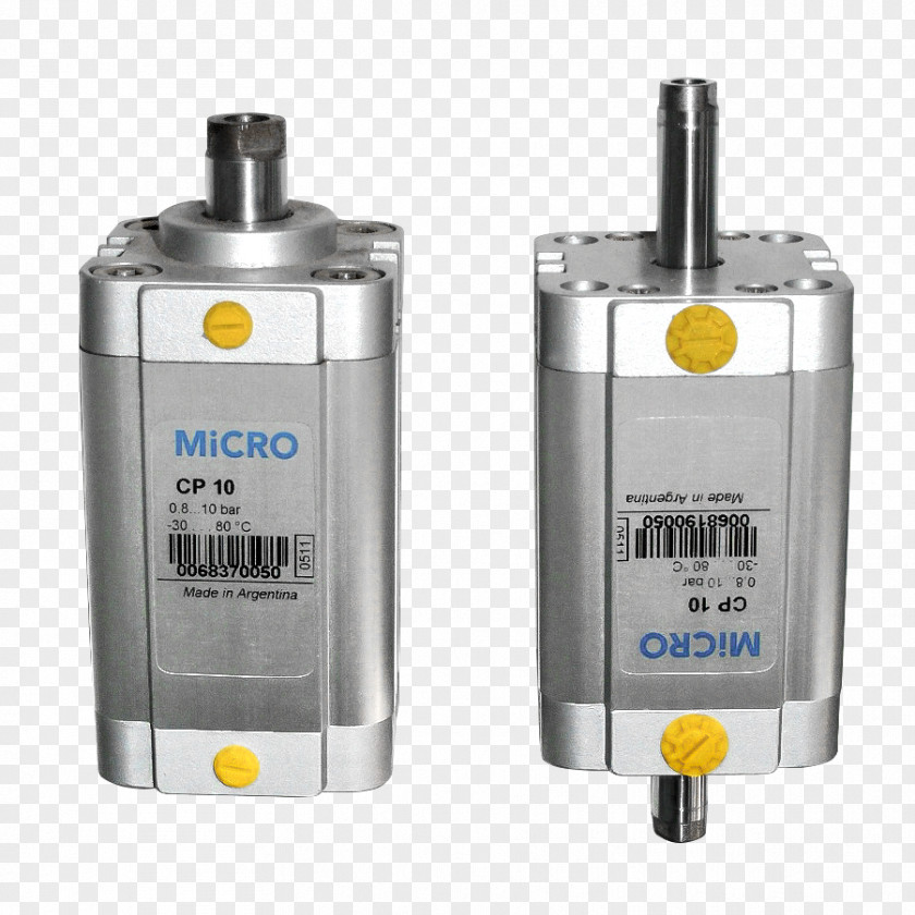 Micro Pneumatics Hydraulic Cylinder Actuator PNG