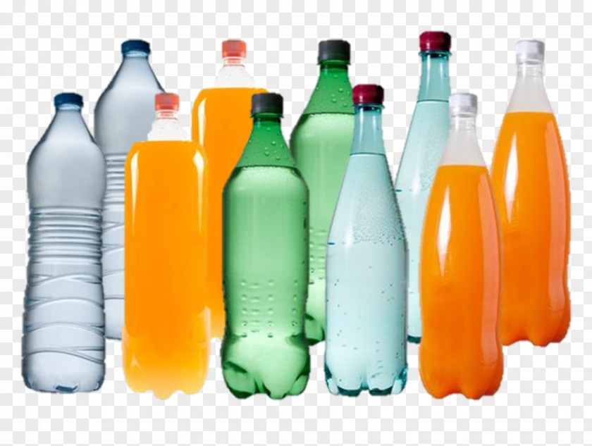 Glass Plastic Bottle Mineral Water PNG