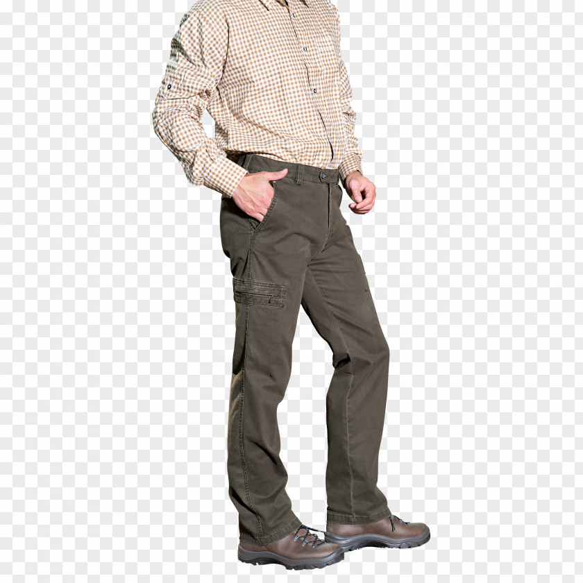 Jeans Pants Askari Waist Fishing PNG