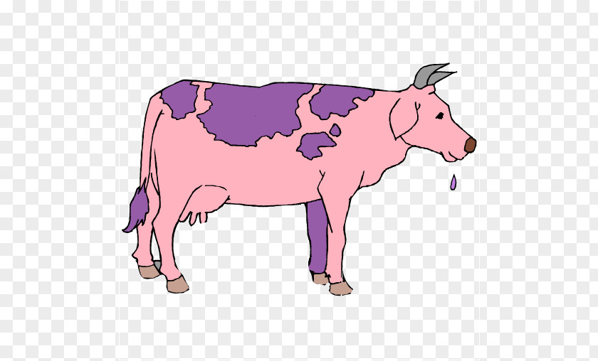 Purple Cow Cliparts Dairy Cattle Clip Art PNG