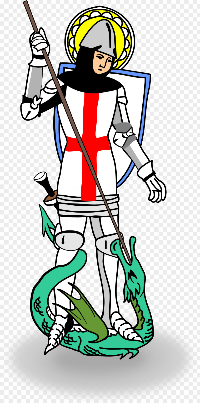 Saint George And The Dragon Clip Art PNG