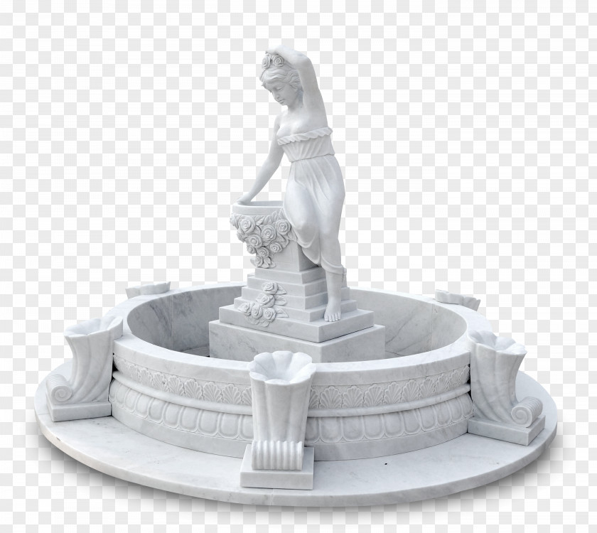 David Sculpture Marble Figurine Statue Product Design Water Feature PNG