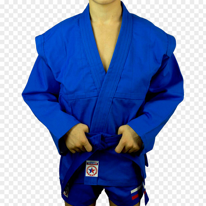 Judo Match Robe Sambo Jacket Sport Uniform PNG