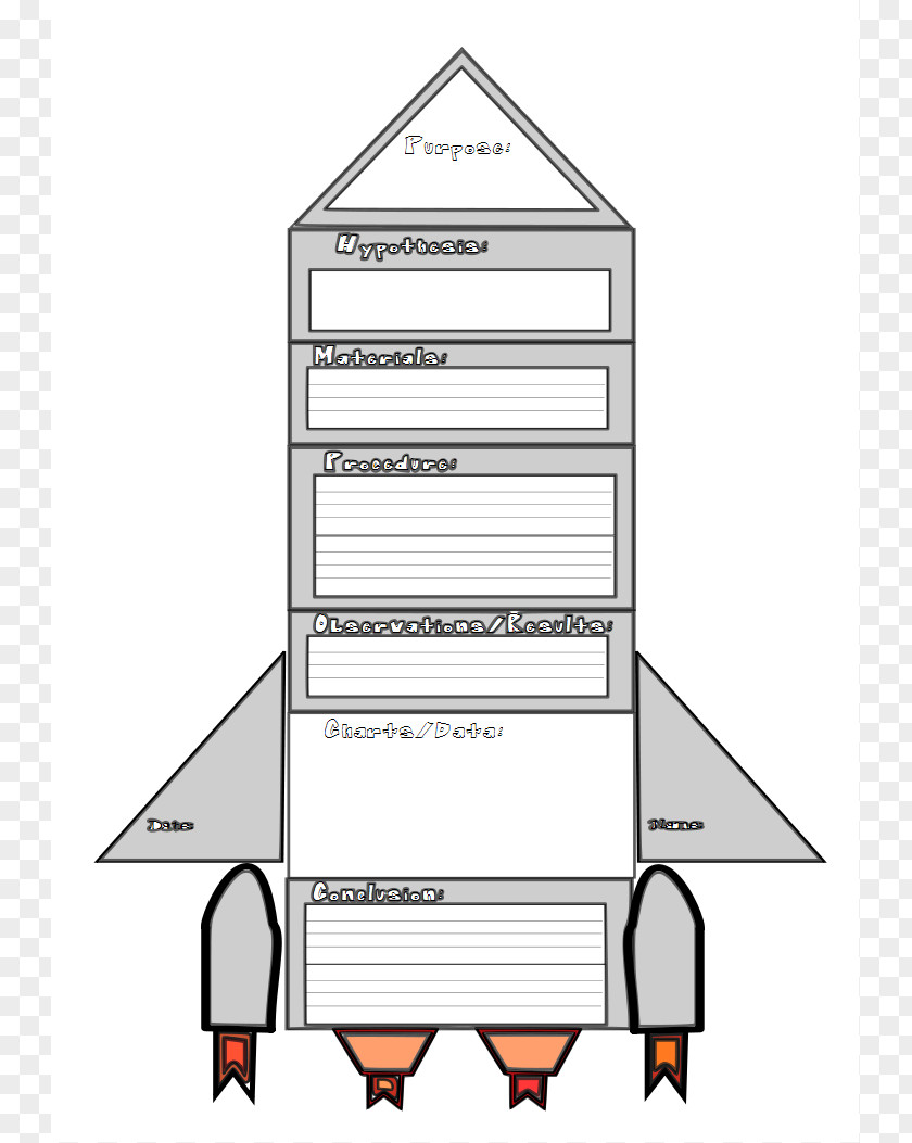 Rocket Ships Pictures Template Laboratory Science Research Clip Art PNG