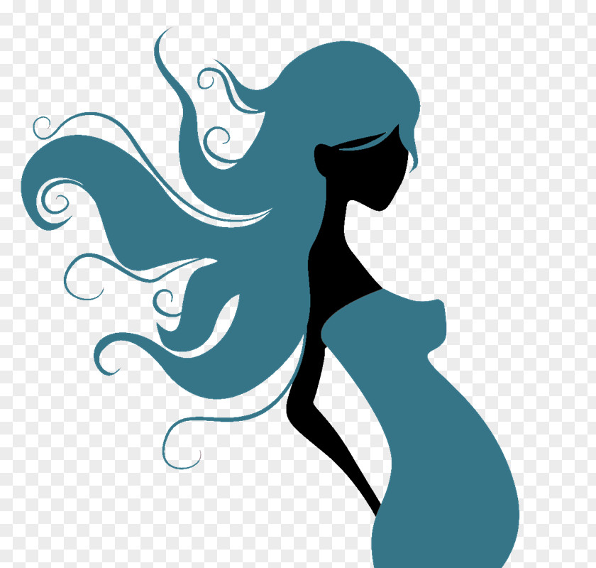 Silhouette Teenage Pregnancy Woman Infant PNG
