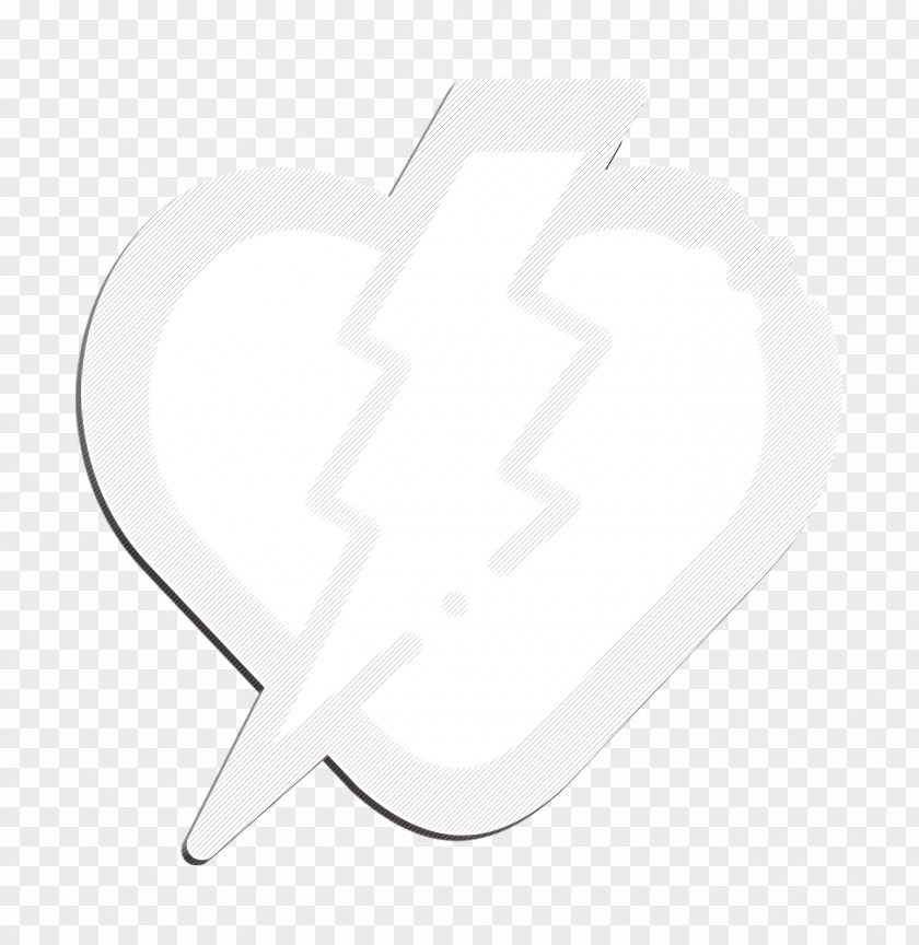 Thunder Icon Rock And Roll Heart PNG
